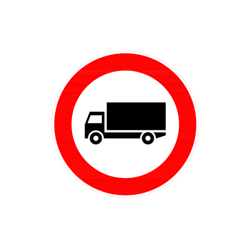 Kamyon Giremez trafik işareti