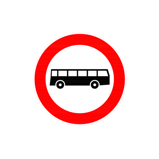 Otobüs Giremez levhası