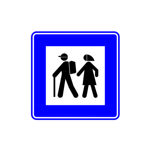 Yürüyüş Başlangıcı trafik işareti