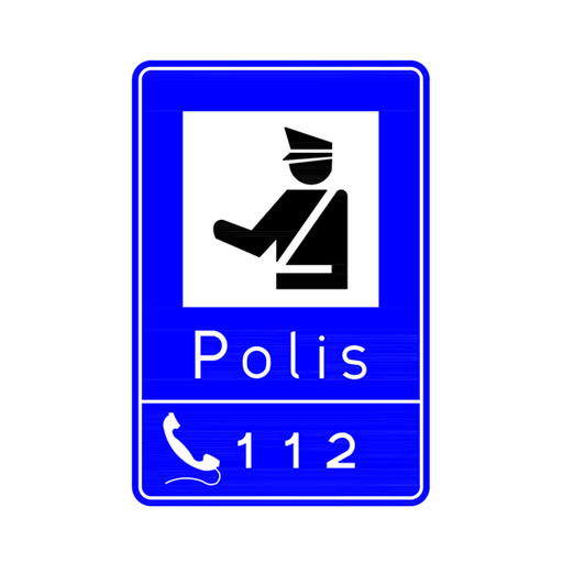 Polis trafik işareti